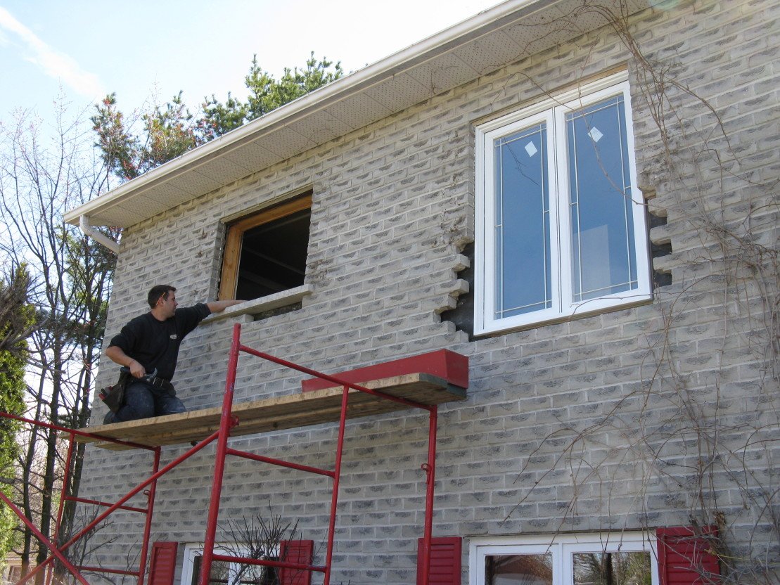 Installation d'une fenêtre